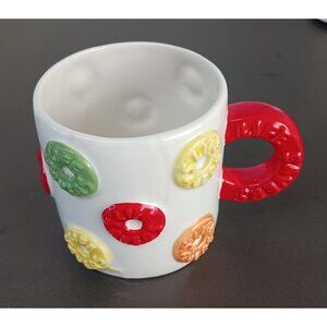 Life Savers Candy 20 oz. Coffee Mug 3D Embossed Ceramic Houston Harvest Nabisco